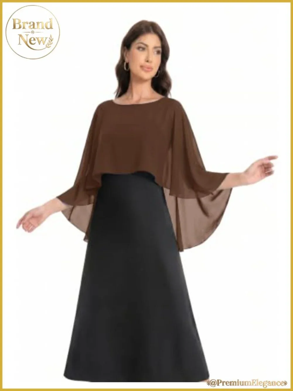 Chiffon Cape Shawl Wrap Evening Dress Wedding Coverup